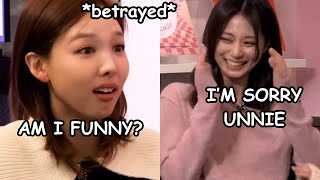 the reason why Tzuyu can’t stop laughing, nayeon felt betrayed