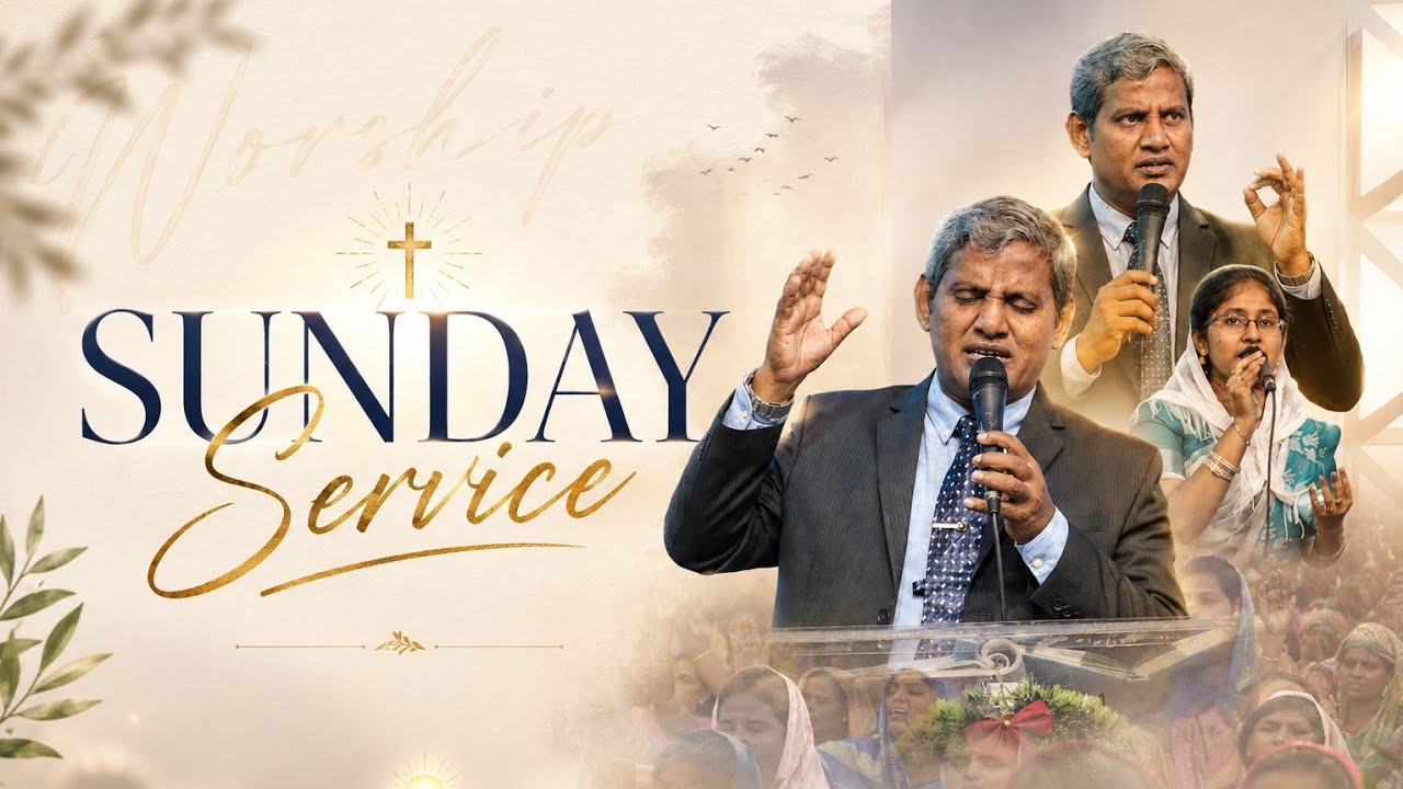 🔴SUNDAY SERVICE |ஞாயிறு ஆராதனை[ 24 - MAY- 2026 ] - AFT CHURCH - Lalgudi