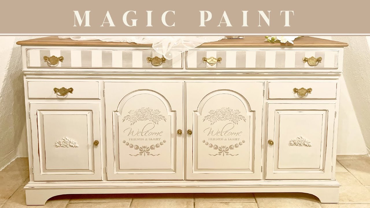 Chalk Paint per il fai da te®, rinnoviamo Shabby un vecchio mobile!! DIY  con Elisa & Magic Paint 