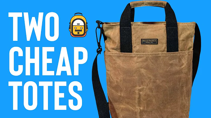 Check Out These Bargain Waxed Canvas Totes!