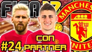 FIFA 17 Manchester United Modo Carrera #24 | SE VINO MESSI EL PIE DE ORO LLEGO | CON PARTNER