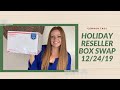 Holiday Reseller Box Swap With McThriftzie - 12/24/19