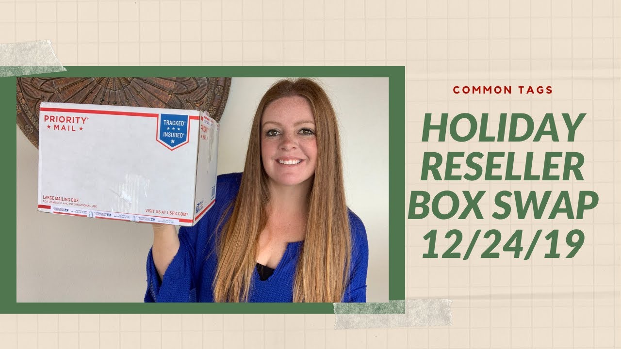 Holiday Reseller Box Swap With McThriftzie - 12/24/19 - YouTube