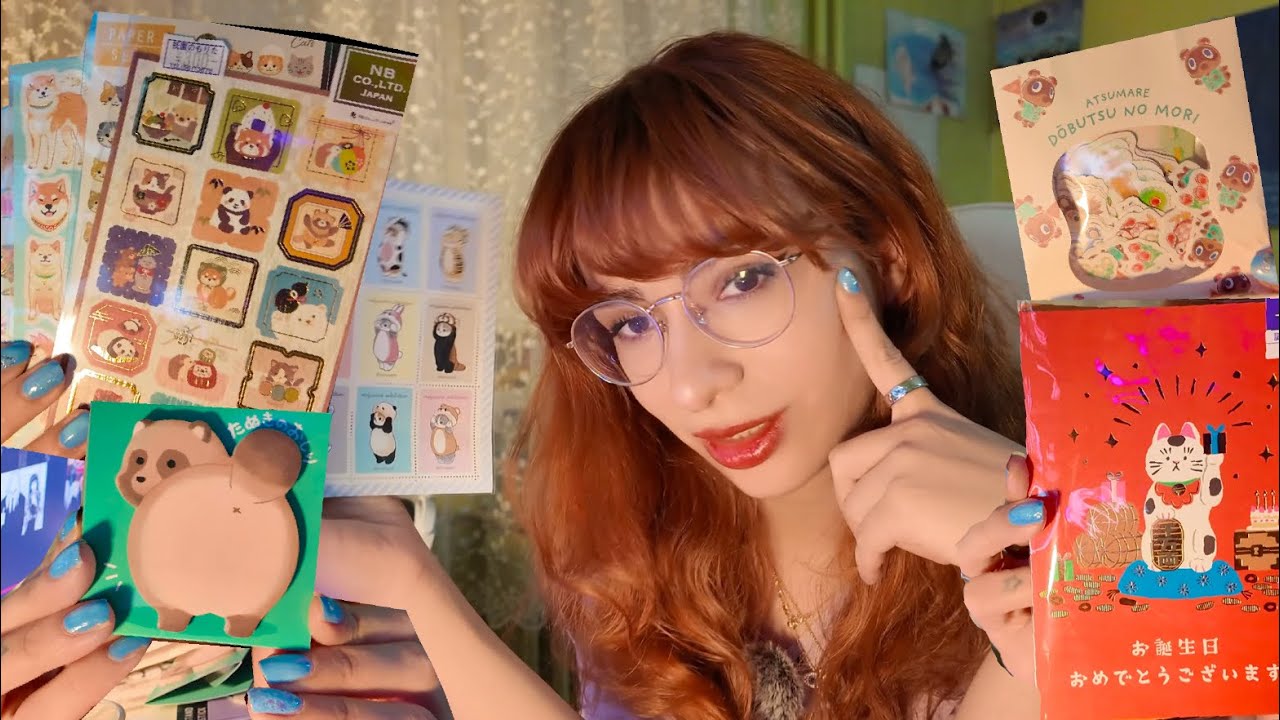 Japonya Kırtasiye Alışverişi⋆｡‧˚ʚ🍓ɞ˚ ben sticker kadınıyım✮