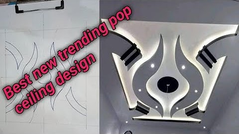 New trending best pop false ceiling design marking by khushab ceiling point