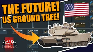 War Thunder - HOW will the UNITED STATES TECH TREE (GROUND) look like in the FUTURE? SEPv4?