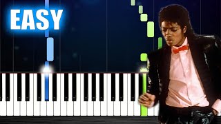 Michael Jackson - Billie Jean - EASY Piano Tutorial