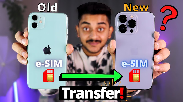 How to transfer everything from one phone to another iphone