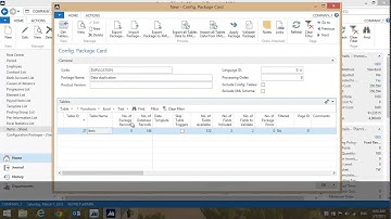 NAV UDIE - Import Export Data for Duplication