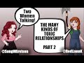 The many kinds of toxic relationships part 2  two women talking