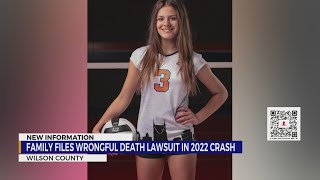 Family files wrongful death lawsuit in 2022 crash