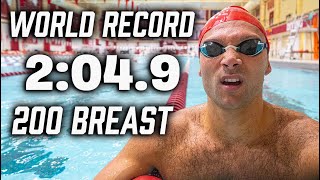 World Record: 2:04 200m Breast Stroke! This is whats coming!