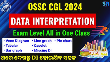 𝗗𝗔𝗧𝗔 𝗜𝗡𝗧𝗘𝗥𝗣𝗥𝗘𝗧𝗔𝗧𝗜𝗢𝗡 (𝗗𝗜) OSSC CGL 2024 || Based on Previous Year || SOLUTION ROUTES
