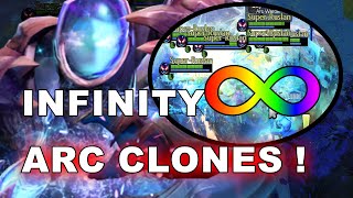 NEW Dota 2 7.36A EPIC BUG: INFINITY ARC CLONES!