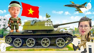 Changcady tham quan bảo tàng quân sự, gặp trực tiếp xe tăng và máy bay chiến đấu screenshot 4