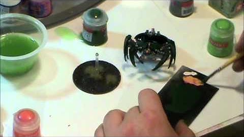 The Miniature Apocalypse - Canoptek Spyder Speed Paint