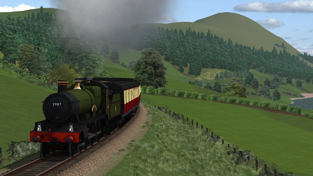 No. 2987 climbs Sparsholt Bank