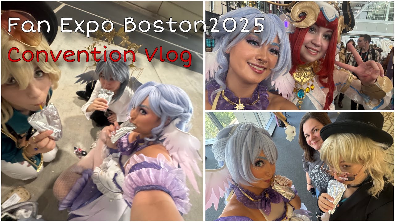 Fan Expo Boston 2025! | Comic Con and Cosplay Convention Vlog (Clog)