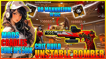 ONCE HUMAN DE50 UNSTABLE BOMBER BUILD FOR PVE 500K DPS NEW UPDATE CRIT BUFFED JAWS META ?