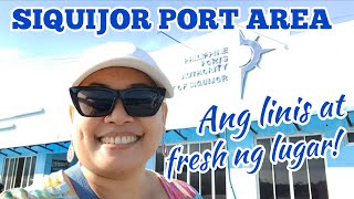 SIQUIJOR PORT AREA: MALINIS AT FRESH ANG LUGAR #travel #siquijor #portarea