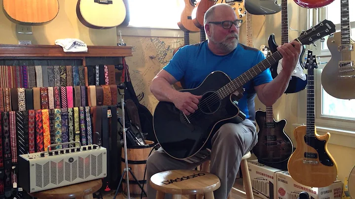 Dana Whitlock playing a AC1 at Guitar House Workshop