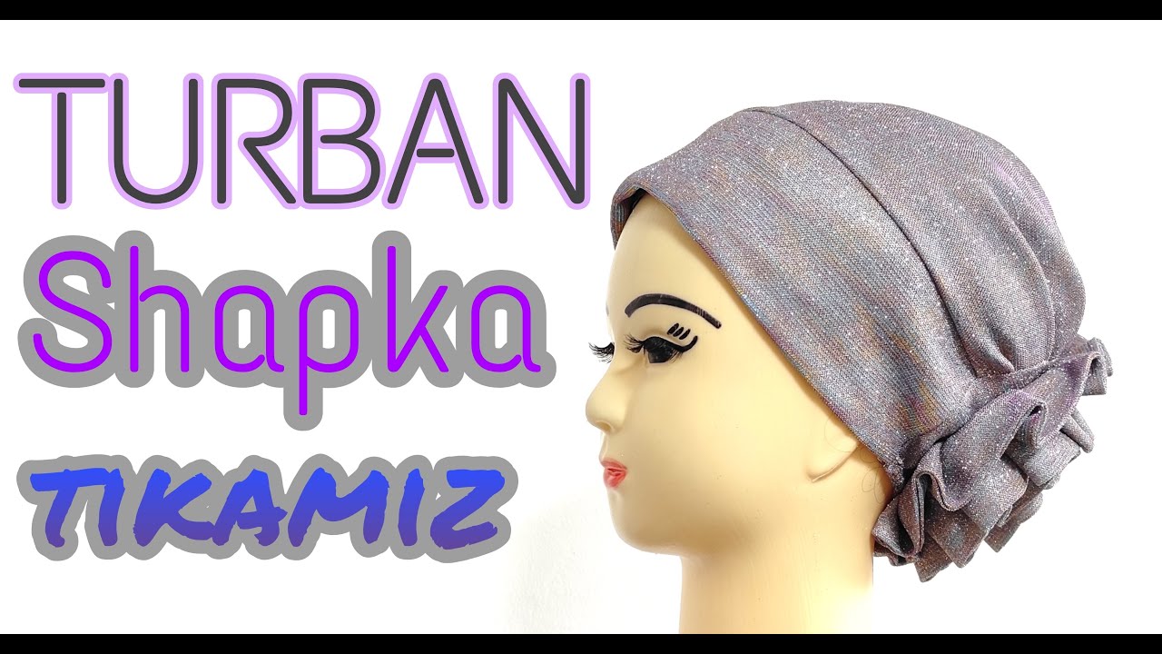 Turban Shapka tikishni o'rganamiz /Как сшить тюрбан шапку #turbanshapka #turban #shapkaturban