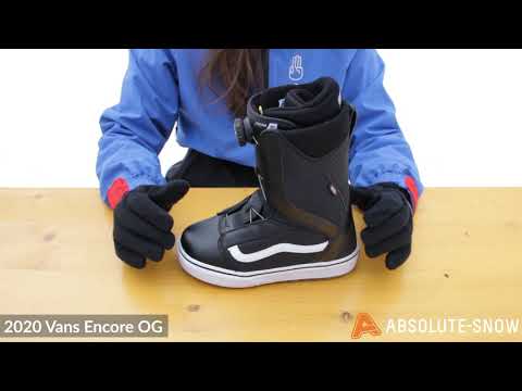 vans encore snowboard boots 2018