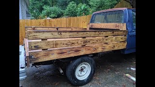 Adding Sides to My DIY Wooden Truck Bed
