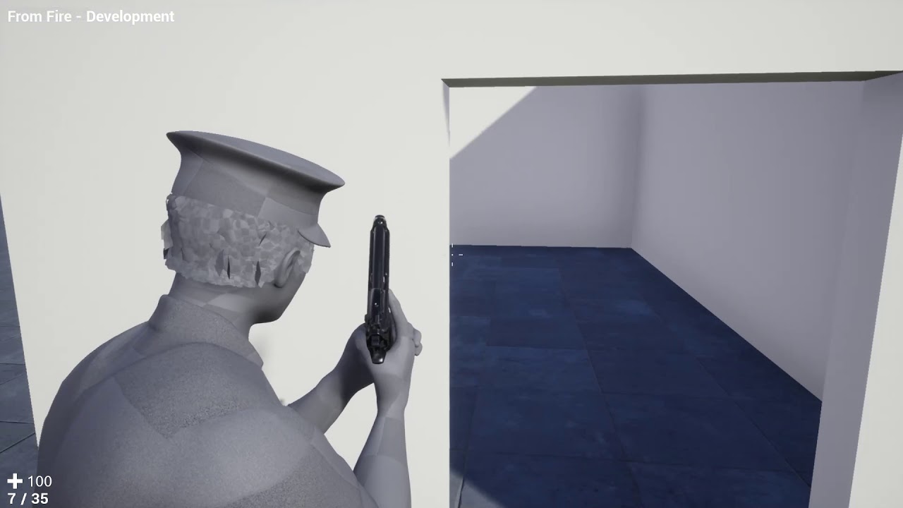 From Fire Animation - Aim down sight blocking