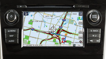 2018 Nissan Altima - Map Screen Overview (if so equipped)