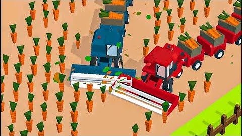 Harvest.io - 3D Farming Arcade - Gameplay (Android)
