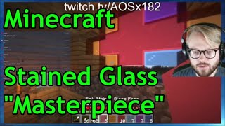 Highlight: Minecraft Stained Glass Masterpiece by AOSx182 102 views 3 years ago 7 minutes, 28 seconds