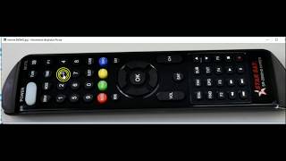 CODE SECRET REMOTE GEANT 2500HD STARSAT 8800HD     EXT