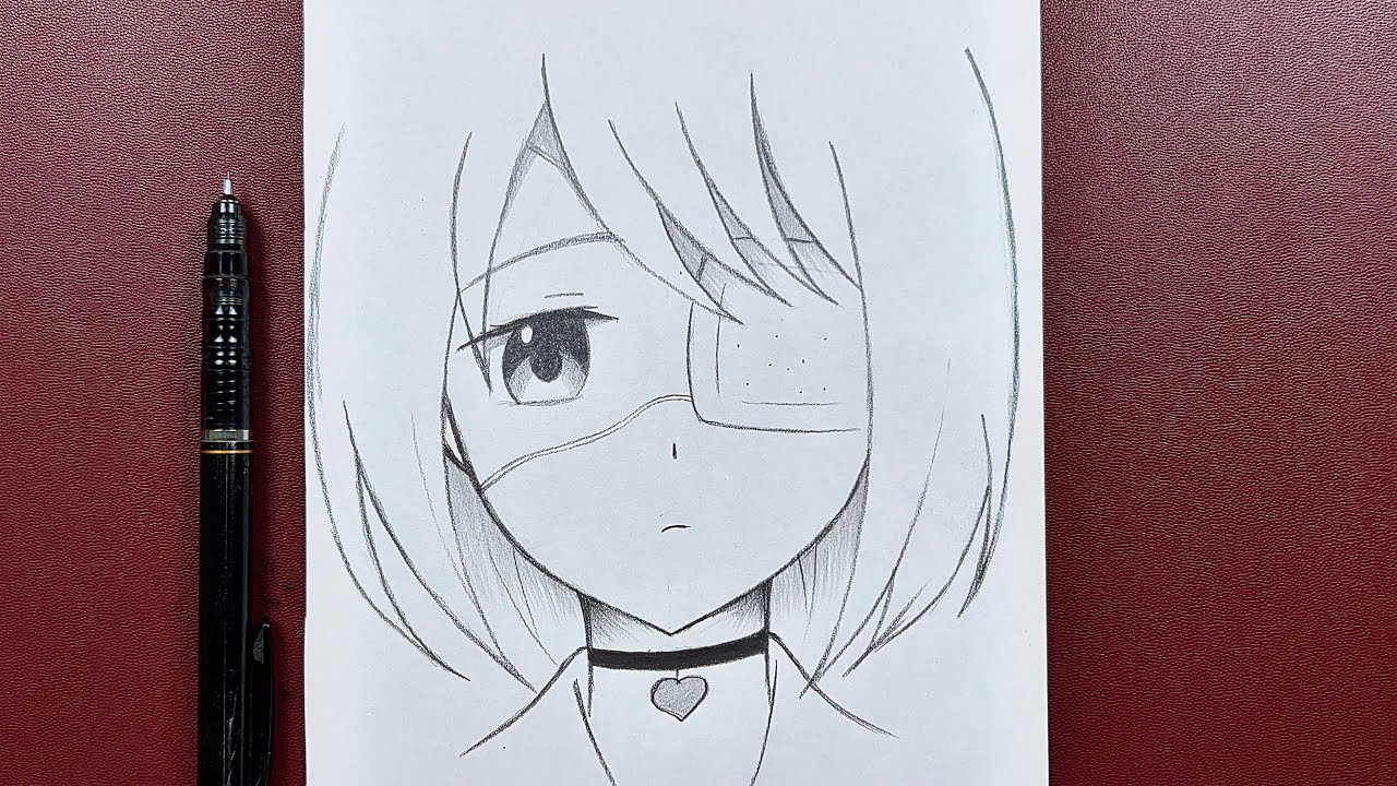 How to Draw a Beautiful Anime Girl Step by Step - AnimeOutline  Anime  drawings for beginners, Anime girl drawings, Girl drawing easy