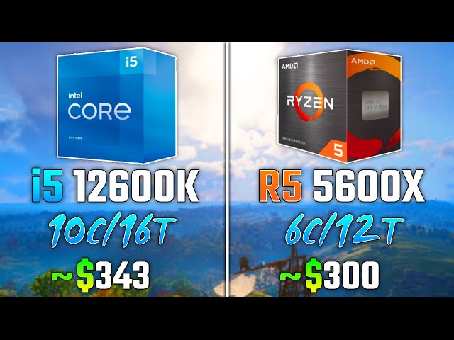 Intel Core i5-12600K Review: 5600X Defeated