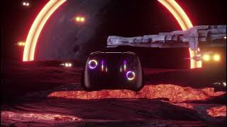 Joy-pad sem fio LinYuvo KS42 Meteor Light com 8 luzes RGB coloridas p screenshot 4