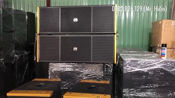 Quy Trình Lắp Ráp Loa Array 30 Đôi ATI - Hỗ Trợ Trả Góp LH 0902826129