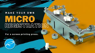 DIY micro registration for your screen printing press.