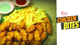 Mini Chicken Bites | Crispy Bites l | How to make Crispy Fried Chicken Bites | Saas Bahu Ka Kitchen