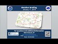 Weather Briefing - January 11, 2015