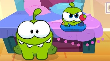 In a Video Game | 🐙 Om Nom Stories - Cut The Rope 🐙 | Preschool Learning | Moonbug Tiny TV