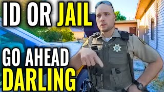 Dumb Cops Get Owned By Grandma! Refuse To Give ID And Obey Unlawful Orders - First Amendment Audit