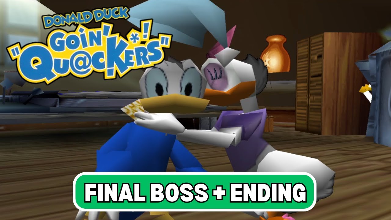 Donald Duck Quack attack | Final Boss and Ending