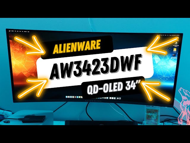 Alienware AW3423DWF 34 Quantum Dot OLED Curved Ultrawide Gaming Monitor  165Hz AMD FreeSync Premium Pro VESA HDMI,USB Dark Side of the Moon  AW3423DWF - Best Buy