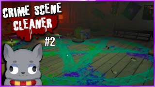 SPOOKY HOUSE! HAUNTED ROOOOMBA | Crime Scene Cleaner #2