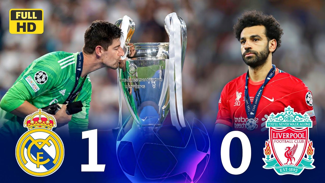 نهائي مجنون 🤯 ● (ريال مدريد1-0ليفربول)🔥‏❯نهائي دوري أبطال أوروبا[2022] كورتوا يدمر صلاح💥|4k UHD 2160