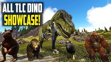 🔔 ALL ARK DINO TLC PHASE 1 SHOWCASE! NEW ANIMATIONS AND MODELS! Ark Survival Evolved Update 278