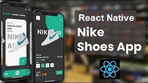 Nike App - React Native [Recyclerlistview,SharedElements]