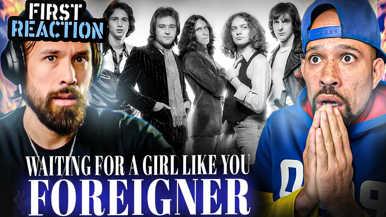 Belgian Youtuber FELL IN LOVE with FOREIGNER! Waiting For A Girl Like You FIRST LISTEN @AnthonyRay