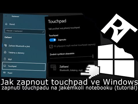 Jak zapnout touchpad (myš) u notebooku ve Windows 10 (tutoriál)
